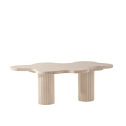 Roselle Travertine Coffee Table