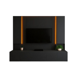 Noir Entertainment Panel Unit