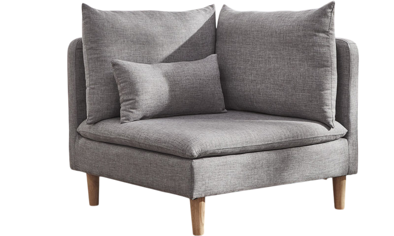 Modular Mid-Century Chaise Lounge