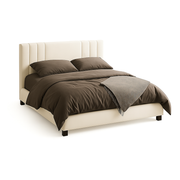 Lunara Channel Upholstered Bed