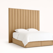 Grand Channel Panel Bed with Divan Base